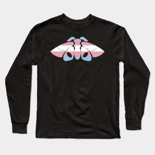 Trans Pride Moth Logo Long Sleeve T-Shirt